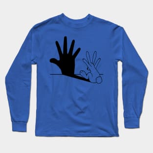 Rabbit Hand Shadow Classic 1 Long Sleeve T-Shirt